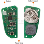 Xhorse Universal Smart Remote Key Knife Style 3 Button XSDFX1EN - Image 2
