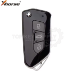 Xhorse Wire Flip Remote VW Style 3 Buttons XKGA81EN