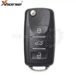 Xhorse Wire Flip Remote Key B5 Style Waterproof 3 Buttons XKB510EN