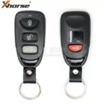 Xhorse Wire Remote Hyundai Style 3+1 Separate Buttons XKHY01EN