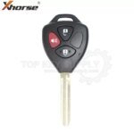Xhorse Wire Remote Key Toyota Style Flat Right 3 Buttons  XKTO04EN