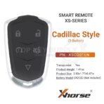 Xhorse Universal Smart Remote Key Cadillac Style XSCD01EN 5 Button - Image 2