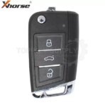 Xhorse Smart Flip Remote Key MQB Style 3 Buttons XSMQB1EN