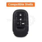 Xhorse XZBT51EN Honda Universal Smart Remote Key PCB 4 Button - Image 2