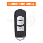 Xhorse XZMZD6EN Mazda Universal Smart Remote Key PCB 3 Button - Image 2