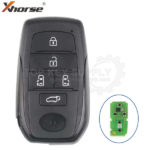 Xhorse Universal Smart Remote Key PCB XSTO20EN Toyota Style XM38 5 Button with shell