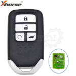 Xhorse XZBT40EN with shell Honda Universal Smart Remote Key PCB 4 Button with hatch