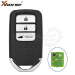 Xhorse XZBT41EN Honda Universal Smart Remote Key PCB 3 Button with hatch shell