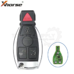 Xhorse VVDI Remote Key Chip Improved Version for Benz 4 Buttons XNBZ01EN with shell