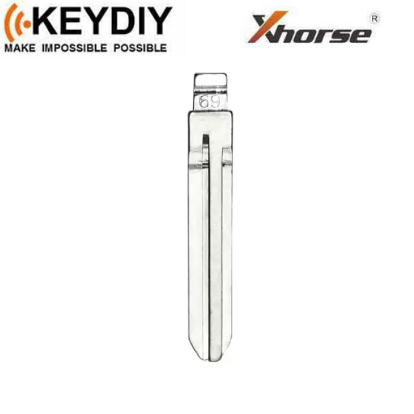 TOY43R / GM-38 / B110 - Flip Key Blade - #69 - For Xhorse / Keydiy Universal Remote Flip Keys