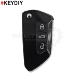 KEYDIY Universal Flip Remote Key VW Golf Style 3 Buttons B33