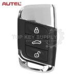 Autel iKey Universal Smart Key Volkswagen Premium Style 3 Button IKEYVW003AL/IKEYVW3T