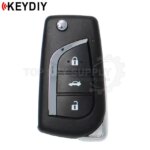 KEYDIY Flip Remote Toyota Style 3 Buttons With Trunk B13-3