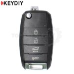 KEYDIY Flip Remote Kia Style 4 Buttons With Panic B19-3+1