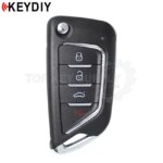 KEYDIY KD Universal Car Flip Remote Key Knife Style 4 Buttons B21-4