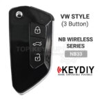 KEYDIY Universal Wireless Flip Remote Key VW Style 3 Buttons NB33 - Image 5