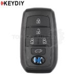 KEYDIY KD TB01-5 Smart Key Universal Remote 5 Button with 8A Transponder For Toyota Lexus 0020 0410 2110 F433 0351 0010 0440