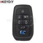 KEYDIY KD TB01-6 Smart Key Universal Remote 6 Button with 8A Transponder For Toyota Lexus 0020 0410 2110 F433 0351 0010 0440