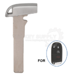 Jeep Fiat RAM High Security Emergency Insert Key Blade With Keyring Hole 68296989 - Aftermarket