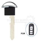 2009-2015 Mazda / Emergency Key / MZ27 / PN: KDY3-76-201 (No Chip Included) (AFTERMARKET)