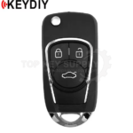 KEYDIY Universal Wireless Flip Remote Key GM Type 3 Buttons NB22-3