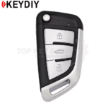 KEYDIY Universal Wireless Flip Remote Key BMW Type 3 Buttons NB29-Metal Button