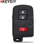 KEYDIY KD TB06-2+1 Smart Key Universal Remote 3 Button with 8A Transponder For Toyota Lexus 0020 0410 2110 F433 0351 0010 0440