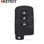 KEYDIY KD TB06-3 Smart Key Universal Remote 3 Button with 8A Transponder For Toyota Lexus 0020 0410 2110 F433 0351 0010 0440