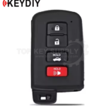 KEYDIY KD TB06-4 Smart Key Universal Remote 4 Button with 8A Transponder For Toyota Lexus 0020 0410 2110 F433 0351 0010 0440