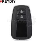 KEYDIY KD TB36-2 Smart Key Universal Remote 2 Button with 8A Transponder For Toyota Lexus 0020 0410 2110 F433 0351 0010 0440