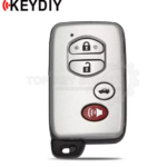 KEYDIY KD TDB03-4 Smart Key Universal Remote 4 Button with 4D Transponder For Toyota Lexus 0140 3370 5290 F433 A433 0500 6601 0111 6221