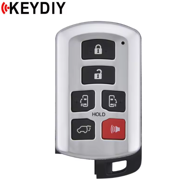 KEYDIY KD TDB07-6 Smart Key Universal Remote 6 Button with 4D Transponder For Toyota Lexus 5691 0140 3370 5290 0500 6601 0111 6221