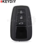KEYDIY KD TDB36-3 Smart Key Universal Remote 3 Button with 4D Transponder For Toyota Lexus 0140 3370 5290 F433 A433 0500 6601 0111 6221