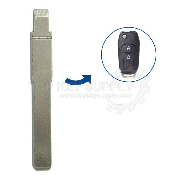 Ford Fusion Ranger Remote Flip Key Blade / HU101 / PN: 164-R7986 - Aftermarket