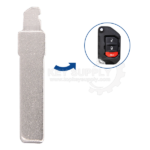 Jeep Flip Key Replacement Blade OHT1130261,SIP22 - Aftermarket