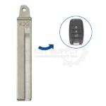 KIA Sorento HY18R Flip Remote Key Blade 81996-C5000 - Aftermarket