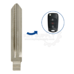 Kia Soul Flip Key Replacement Blade 81996-2K000 - Aftermarket