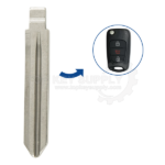 Kia Soul Flip Key Replacement Blade 81996-1M100 - Aftermarket
