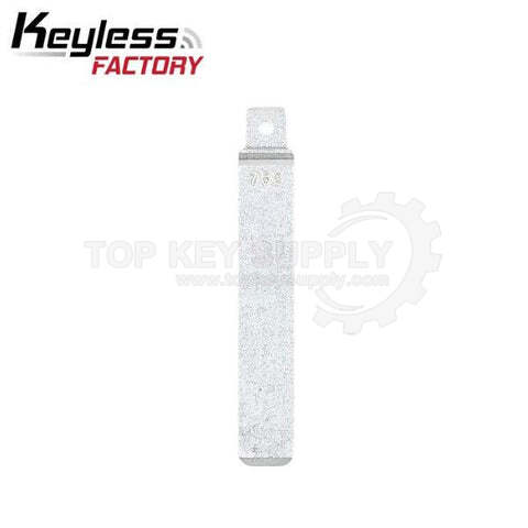 2018-2022 Hyundai Santa Fe / Remote Flip Key KK12 Blade / PN: 81996-S1000 / 81996-J3001 / 81996-J9000(AFTERMARKET)