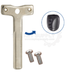 Pontiac GTO Remote Head Key Blade Replacement  92123129 - Aftermarket