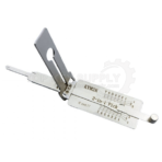 Original Lishi - KYM2R KYMCO Motorcycle Scooter / 2-in-1 Pick & Decoder / Reverse - Image 2