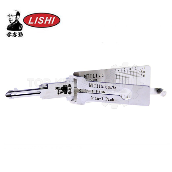 ORIGINAL LISHI - MIT11 Mitsubishi / 2-In-1 Pick & Decoder / DR & BT