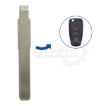 Ford Fiestas Focus C-Max Remote Flip Key Blade HU101 - Aftermarket