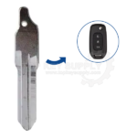 Renault Dacia Logan Flip Remote Key Blade HU136 - Aftermarket