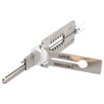 Lishi Style L4V (Locks 4 Vans) Lock Cylinder 2-in-1 Decoder and Pick L4V-T