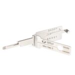 Lishi Style Abus Lock Mini Yale 5 2-in-1 Decoder and Pick for 5-Pin Keyway Cylinders