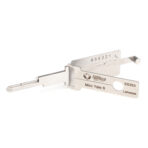Lishi Style Abus Lock Mini Yale 6 2-in-1 Decoder and Pick for 6-Pin Keyway Cylinders