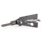 Lishi Style AKK Yale-5 2-in-1 Pick & Decoder for YALE 5-Pin Rim Lock Cylinder