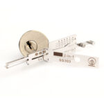 Lishi Style Fly.Globe Lock Cylinder 2-in-1 Decoder and Pick