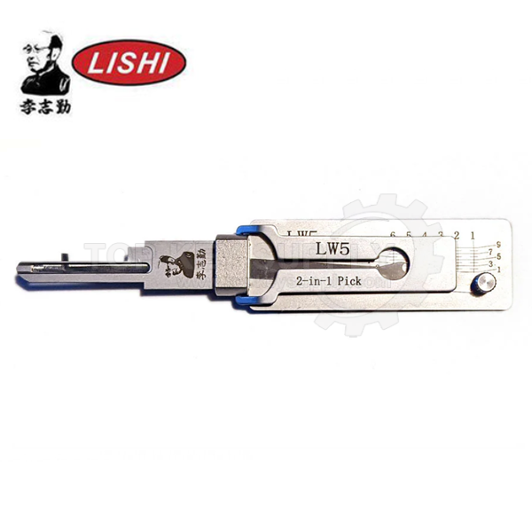 Original Lishi LW5 2-in-1 Pick & Decoder for Australian Lock